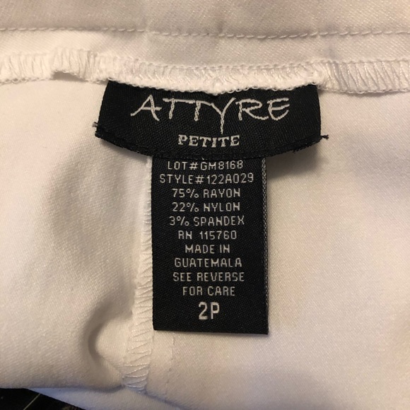 SALE!  $40  Attyre New York Audrey Ankle Slim Leg Petite Pants - Picture 15 of 16